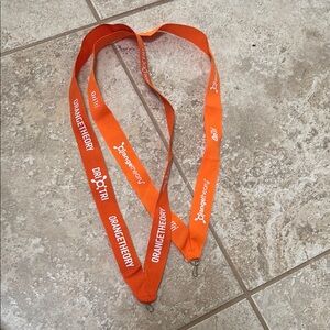 Orangetheory Orange Lanyard